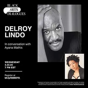 event flyer for Delroy Lindo