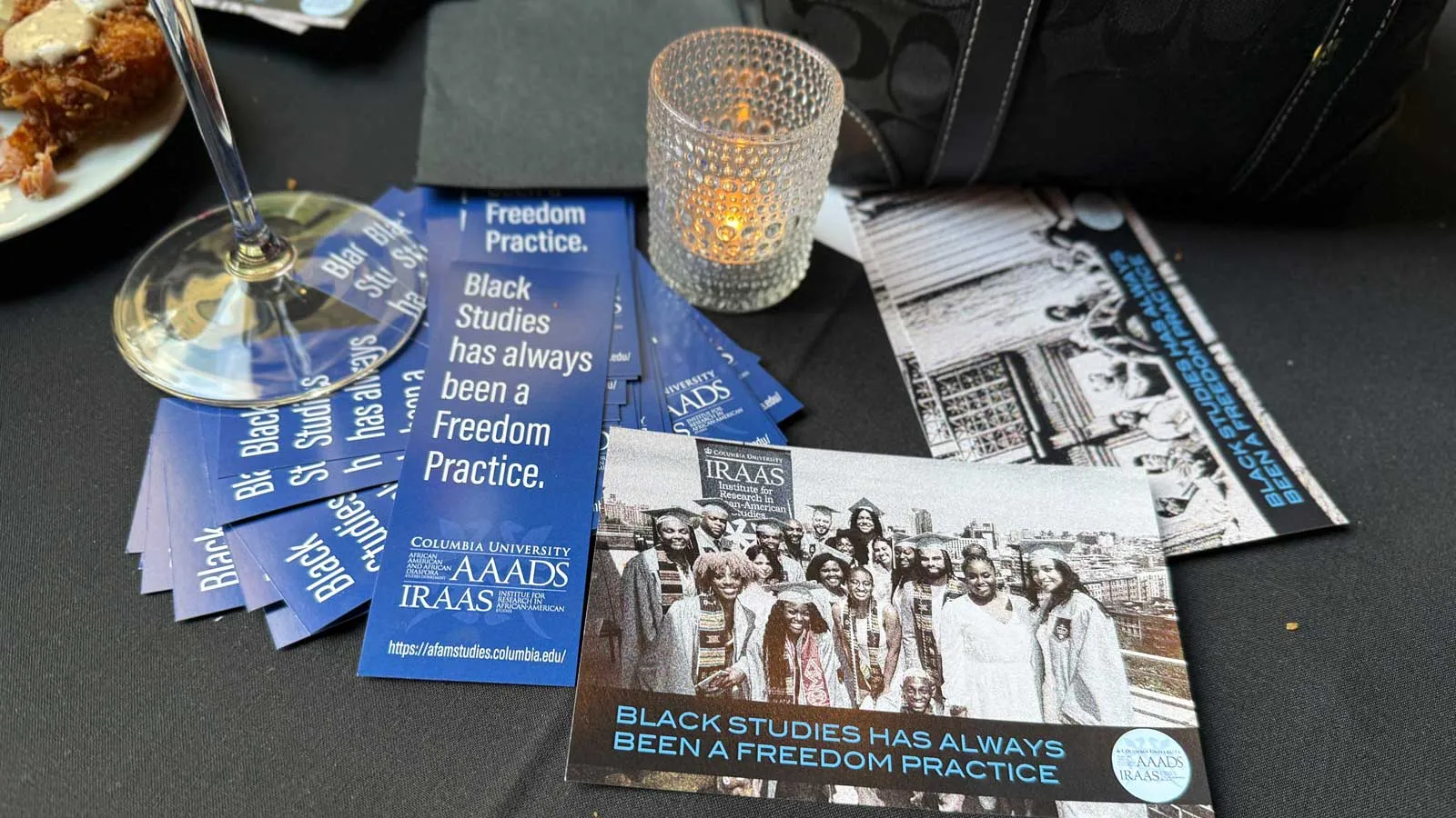 Promotional materials at the gathering