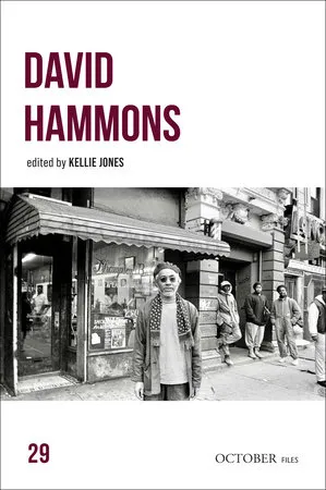 cover image of David Hammons, edited by Kellie Jones