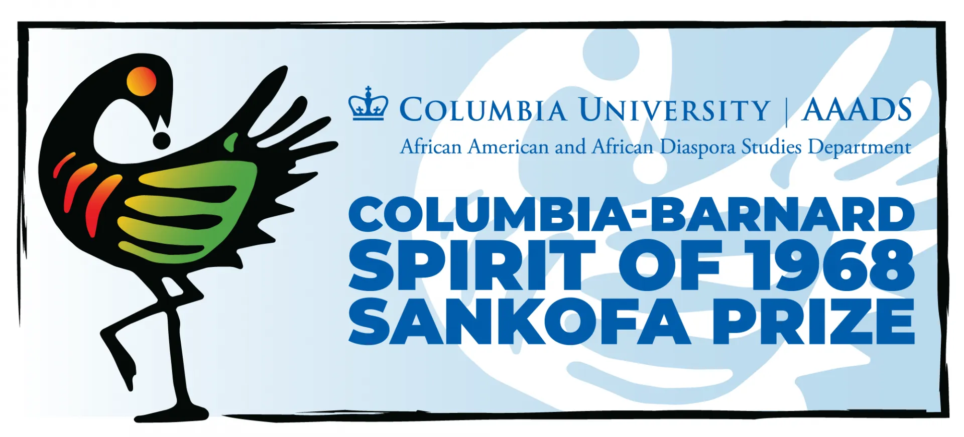 full logo of the Sankofa Prize announcement