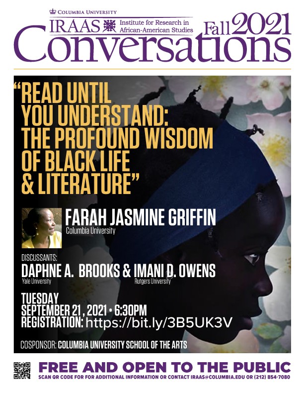 Event poster image for Read Until you Understand: The Profound Wisdom of Black Life & Literature