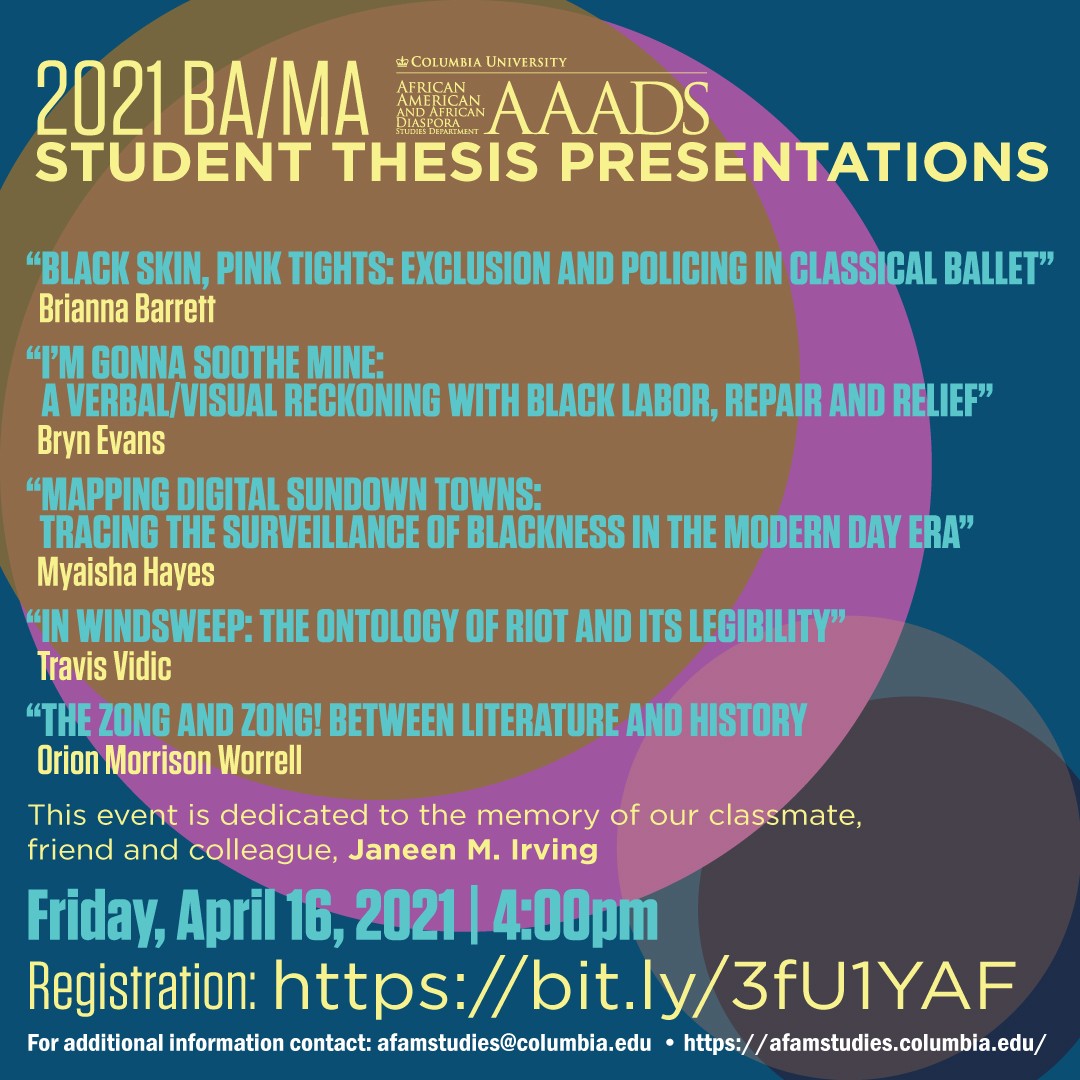 Image for event Student Thesis Presentations