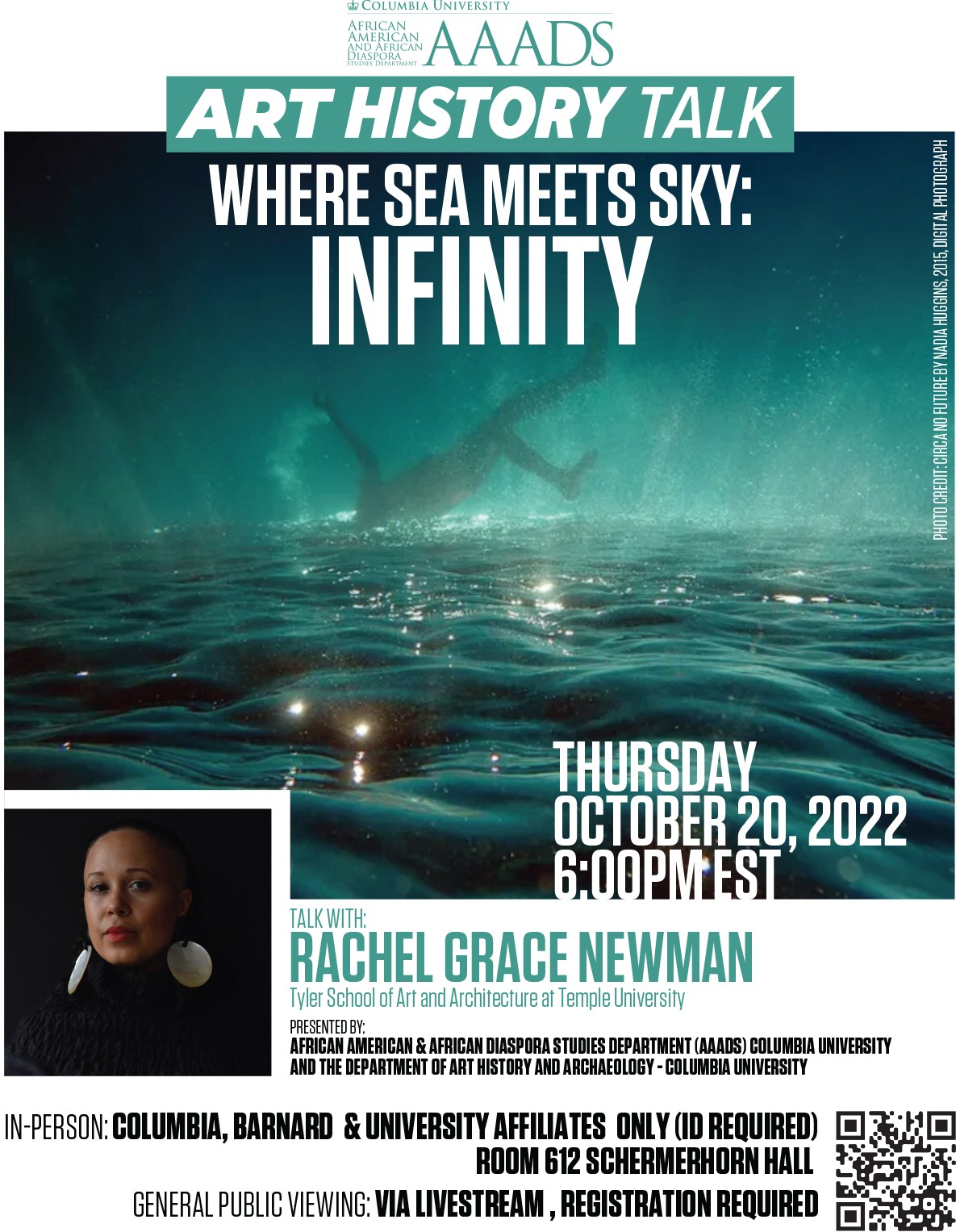 Image of event poster Where Sea Meets Sky: Infinity
